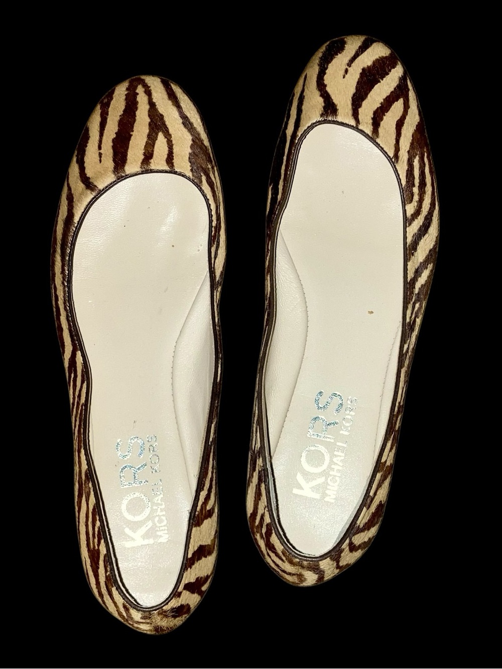 Michael Kors Animal Print Ballet Slipper / Loafers. Size 8